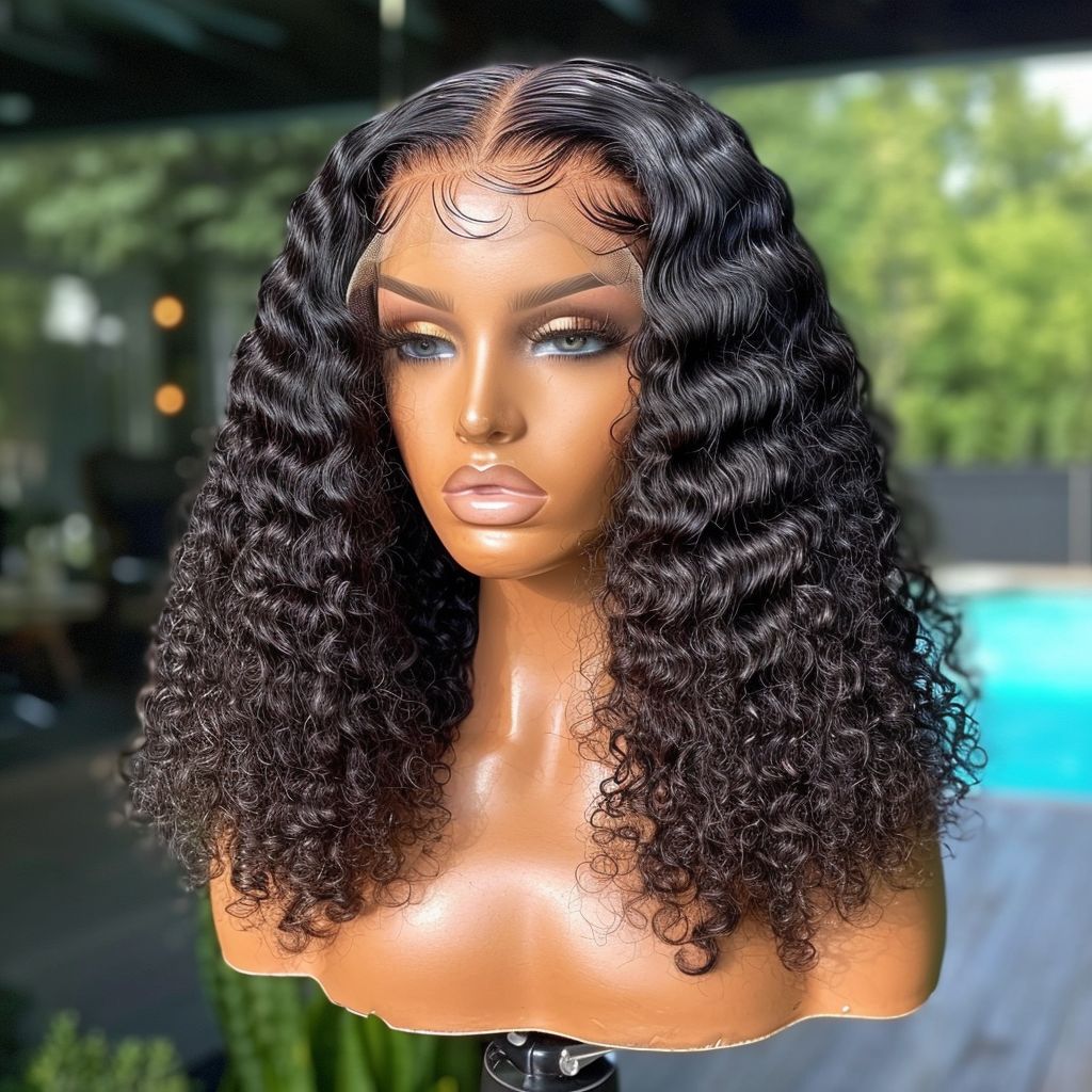 Curly Hair Black