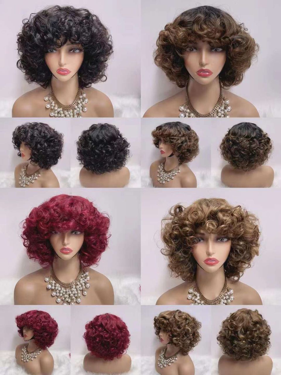 Pixie Curly Fringe